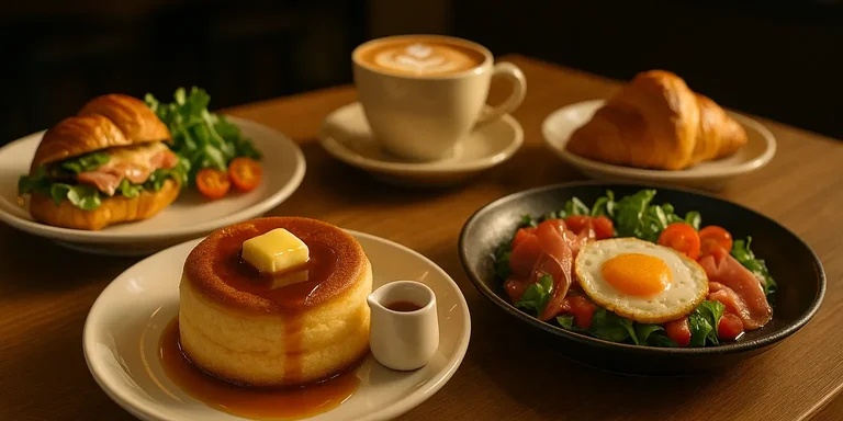 むさしの森珈琲のロゴ画像