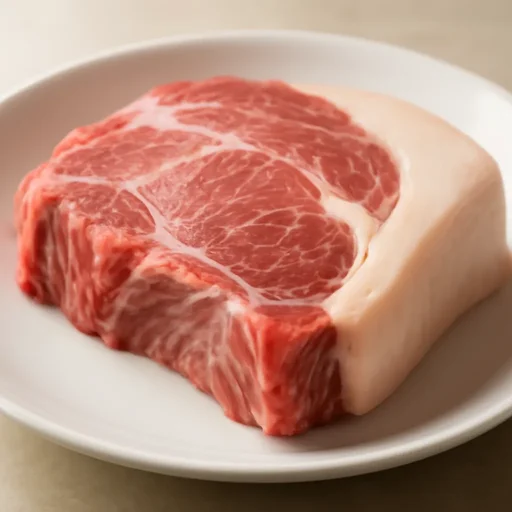 豚肉（中型種）かたロース脂身生のイメージ画像