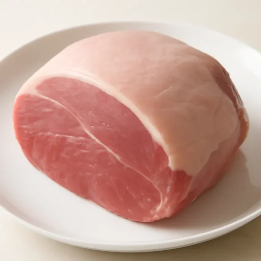 豚肉（中型種）もも 脂身 生のイメージ画像