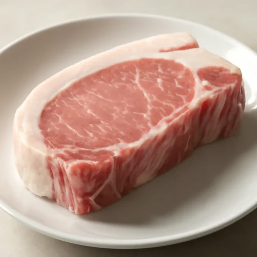 豚肉(中型種)ロース脂身つき生のイメージ画像