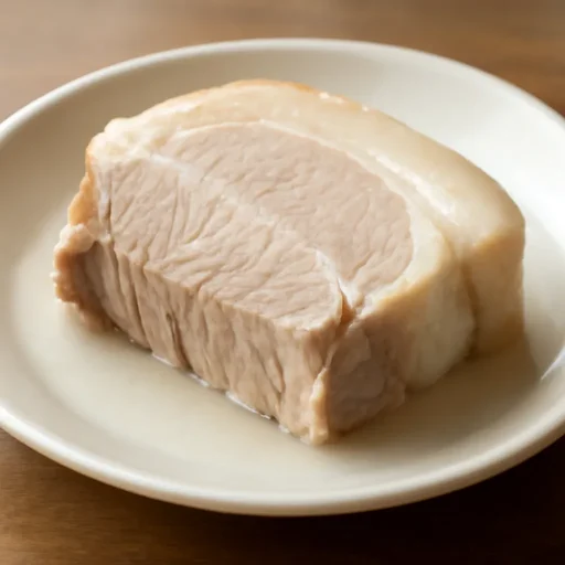 豚肉(大型種)ロース脂身つきゆでのイメージ画像