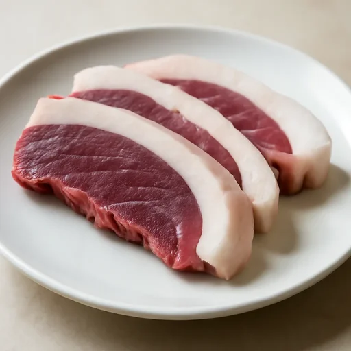 イノシシ肉 脂身つき 生のイメージ画像