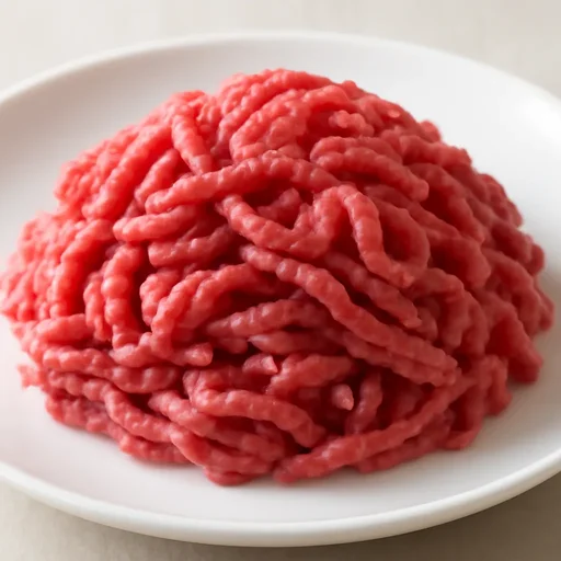 ＜畜肉類＞　うし　［ひき肉］　生のイメージ画像