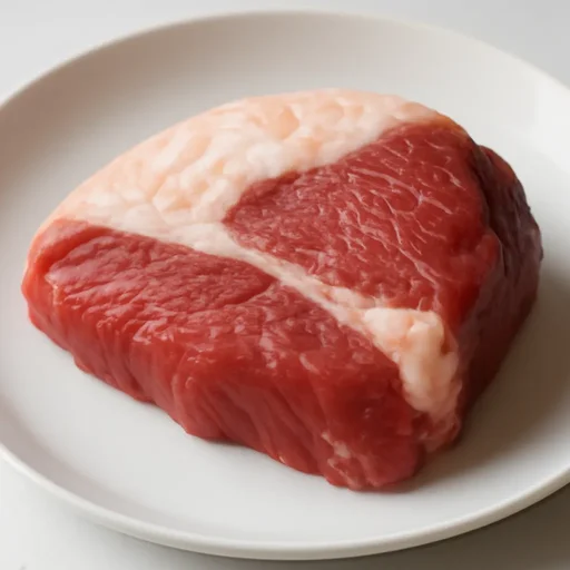 牛肉(交雑牛)もも脂身生のイメージ画像