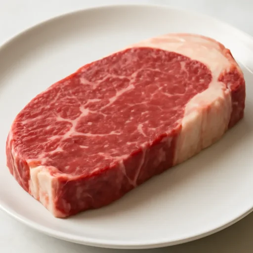 牛肉（交雑牛肉）もも脂身つき生のイメージ画像