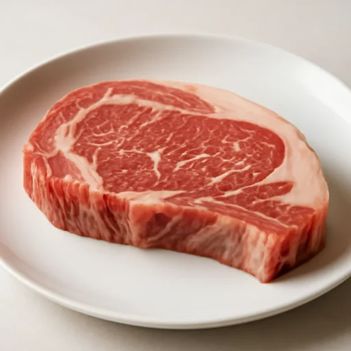 牛肉（交雑牛肉）リブロース脂身つき生のイメージ画像