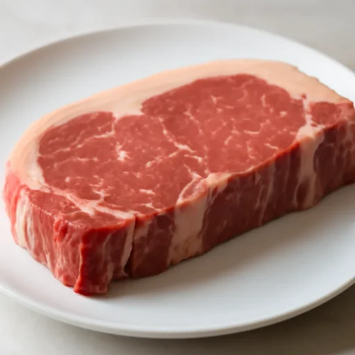 ＜畜肉類＞　うし　［乳用肥育牛肉］　かた　脂身つき　生のイメージ画像