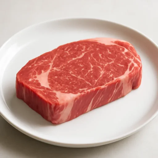 ＜畜肉類＞　うし　［乳用肥育牛肉］　かた　皮下脂肪なし　生のイメージ画像