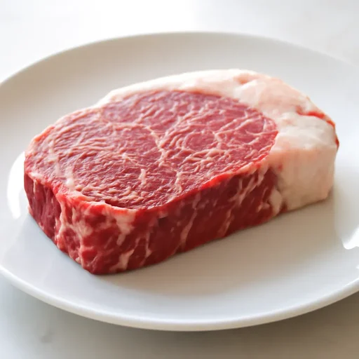 牛肉（乳用肥育牛）もも脂身つき生のイメージ画像