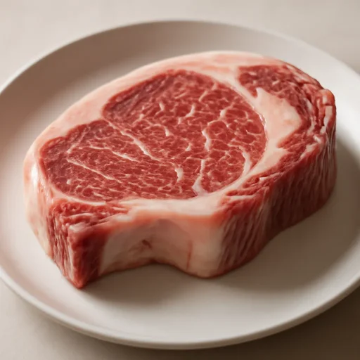 牛肉(乳用肥育牛)リブロース脂身生のイメージ画像