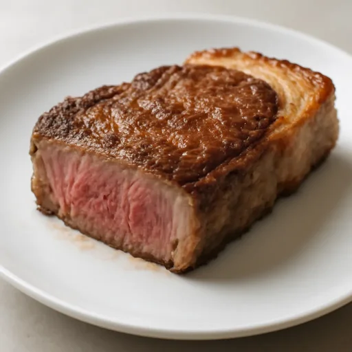 牛肉（乳用肥育牛）リブロース脂身つき焼きのイメージ画像