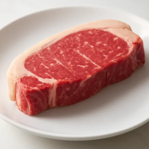 ＜畜肉類＞　うし　［乳用肥育牛肉］　サーロイン　脂身つき　生のイメージ画像
