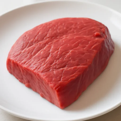 ＜畜肉類＞　うし　［乳用肥育牛肉］　そともも　皮下脂肪なし　生のイメージ画像