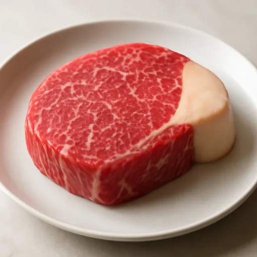 牛肉（和牛）もも 脂身 生のイメージ画像