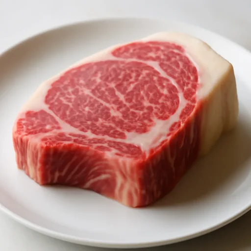 牛肉（和牛）リブロース 脂身 生のイメージ画像