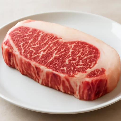 牛肉（和牛）サーロイン 脂身つき 生のイメージ画像