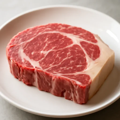 牛肉（輸入牛）かたロース脂身つき生のイメージ画像