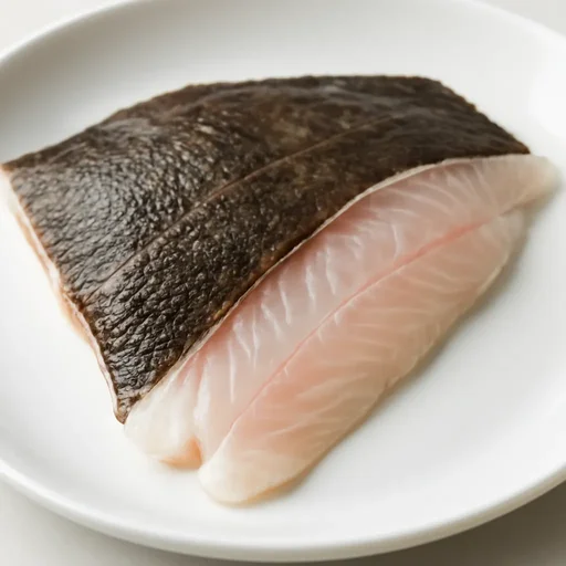 ひらめ 養殖 皮つき 生のイメージ画像