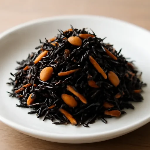 ひじき ほしひじき 鉄釜 油いためのイメージ画像