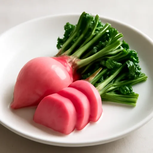 ひのな 根・茎葉 甘酢漬のイメージ画像