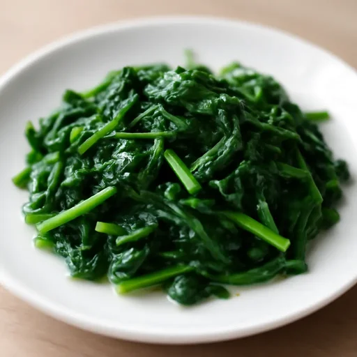 ほうれんそう 葉 冷凍 油いためのイメージ画像