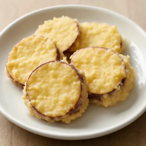 さつまいも 皮つき 天ぷらのイメージ画像