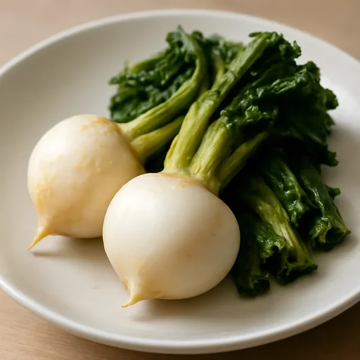 かぶ 漬物 ぬかみそ漬 葉のイメージ画像