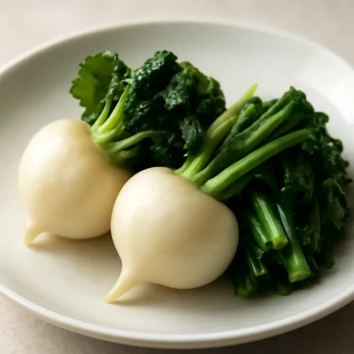かぶ 漬物 塩漬 葉のイメージ画像