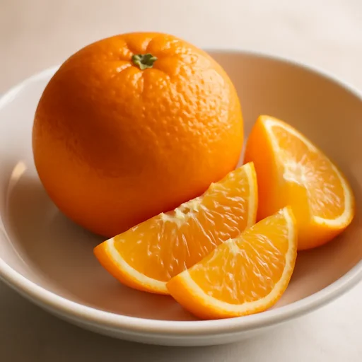 （かんきつ類）　オレンジ　バレンシア　米国産　砂じょう　生のイメージ画像