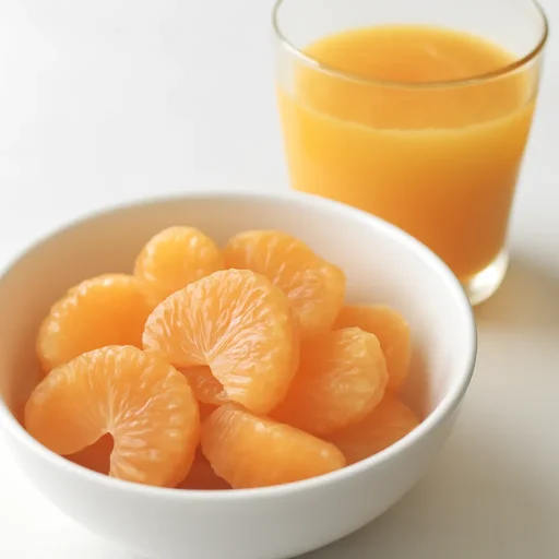 （かんきつ類）　うんしゅうみかん　果実飲料　果粒入りジュースのイメージ画像