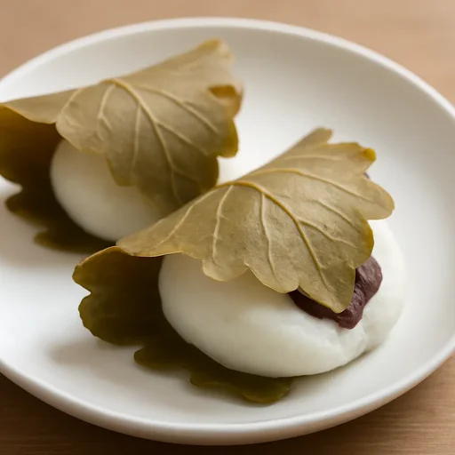 かしわもち つぶしあん入りのイメージ画像