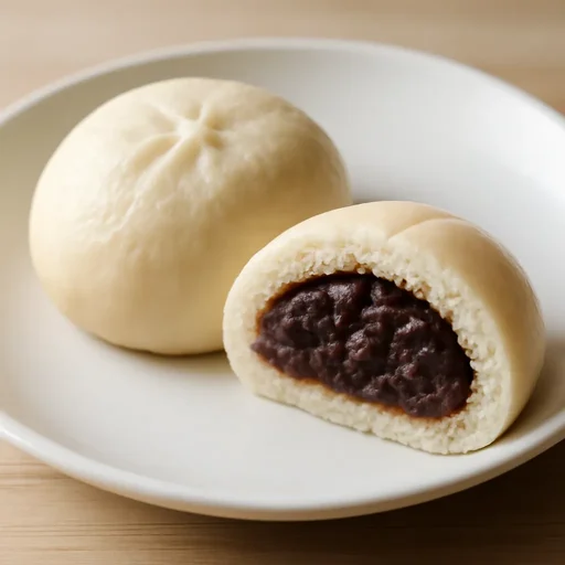 まんじゅう 中華まんじゅう あんまん(つぶしあん入り)のイメージ画像