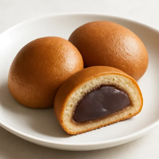 まんじゅう カステラまんじゅう(こしあん入り)のイメージ画像