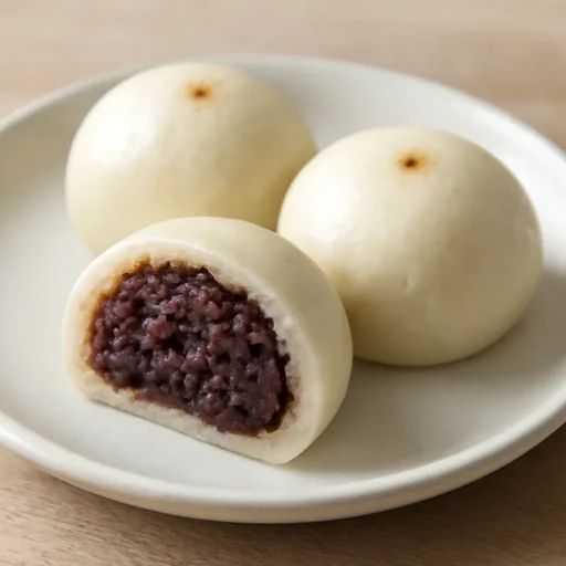 まんじゅう とうまんじゅう(つぶしあん入り)のイメージ画像