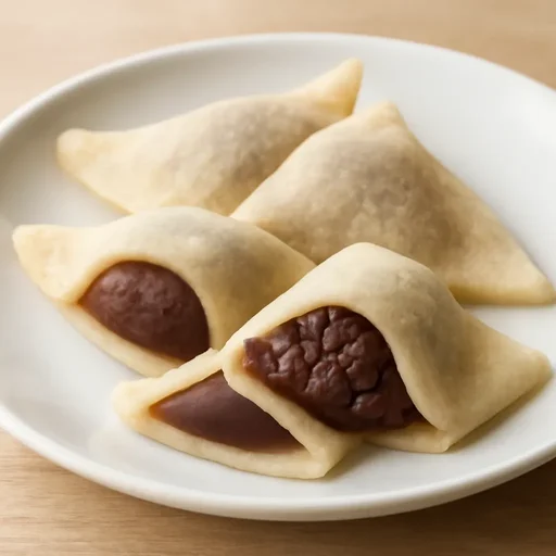 生八つ橋(あん入り・こしあん・つぶしあん混合)のイメージ画像