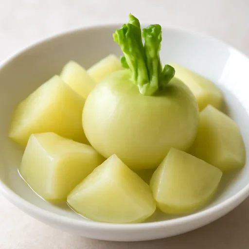 コールラビ 球茎 ゆでのイメージ画像