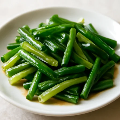 葉ねぎ　葉　油いためのイメージ画像