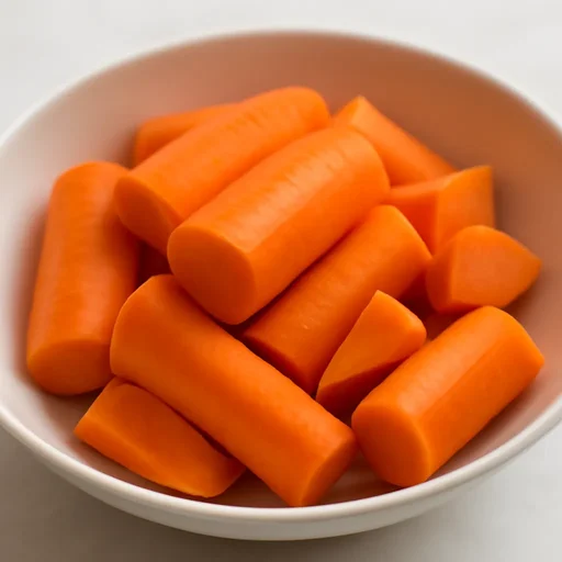 にんじん 根 皮なし カット 常法洗浄のイメージ画像