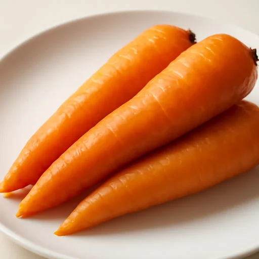 にんじん根皮つきゆでのイメージ画像