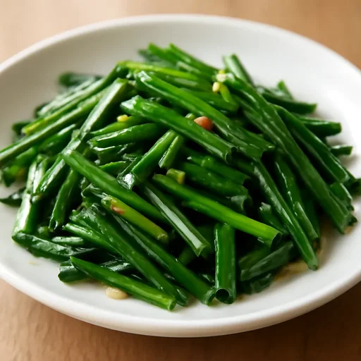 (にら類) にら 葉 油いためのイメージ画像