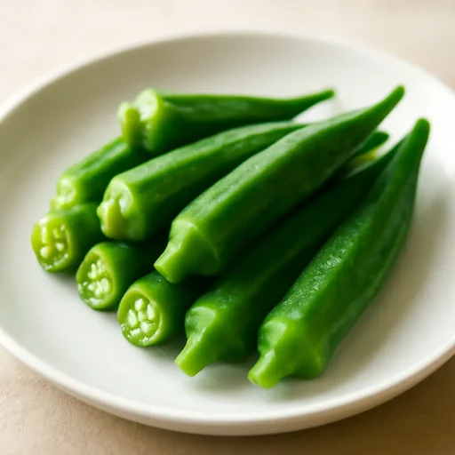オクラ 果実 ゆでのイメージ画像