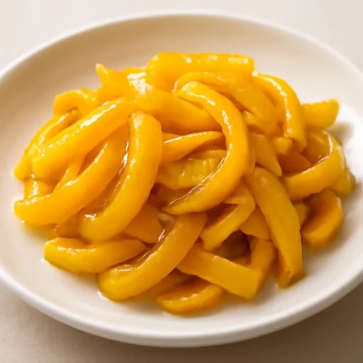 黄ピーマン 果実 油いためのイメージ画像