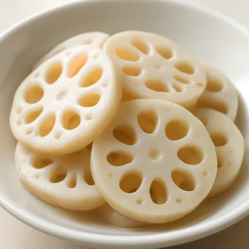 れんこん 根茎 ゆでのイメージ画像