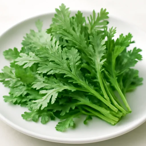 しゅんぎく 葉 生のイメージ画像