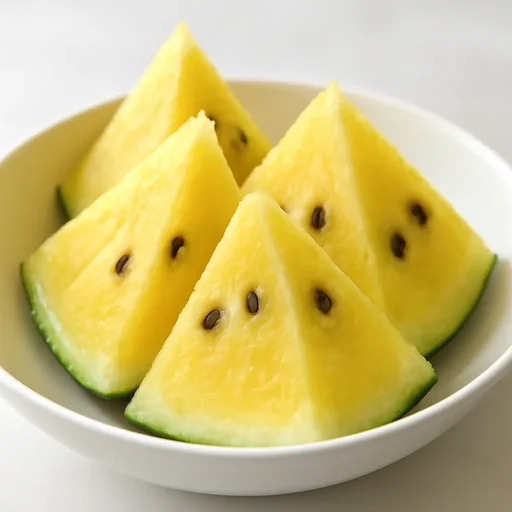 すいか 黄肉種 生のイメージ画像