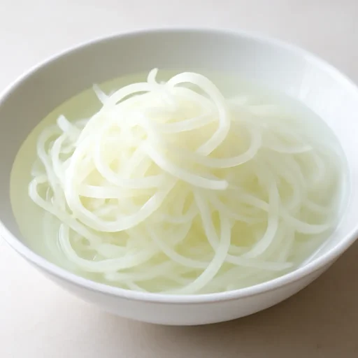 たまねぎ りん茎 水さらしのイメージ画像