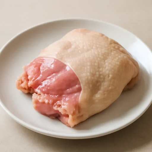 鶏肉(若どり) もも 皮つき 生のイメージ画像