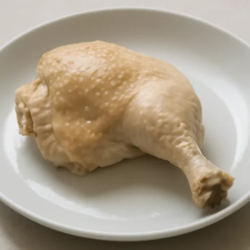 鶏肉(若どり) もも 皮つき ゆでのイメージ画像