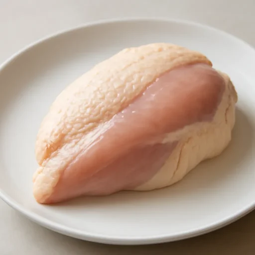 鶏肉(若どり) むね 皮つき 生のイメージ画像