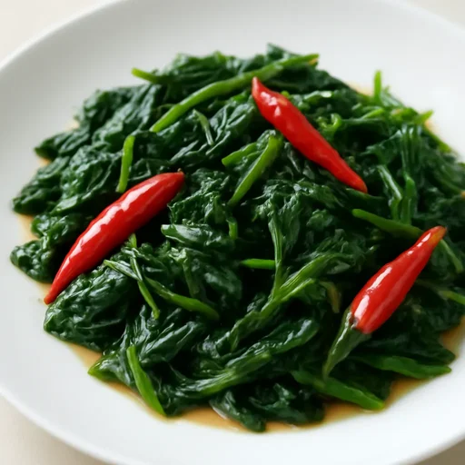 とうがらし 葉・果実 油いためのイメージ画像